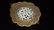 HETIAN WHITE JADE CARVED 'LEAFS'-INLAID GILT-SILVER - 4