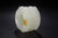 HETIAN WHITE JADE WITH SKIN THUMB RING WITH CARVED - 8