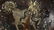 TREASURE STONES-INLAID LACQUERED WOOD CARVED 'QILIN' - 5