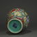 FAMILLE ROSE 'FLORAL' VASE, QING QIANLONG MARK - 9