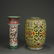 YELLOW GROUND FAMILLE ROSE 'FLORAL' VASE WITH ROTATING - 7