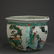 FAMILLE VERTE 'FIGURE STORY' CYLINDER, QING KANGXI MARK - 5