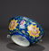 BLUE GLAZED 'PEONY SCROLL' BOWL, YONGZHENG IMPERIAL - 7