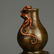GOLD-SPLASHED TEA-DUST GLAZED 'FULU' DOUBLE-GOURD VASE - 3