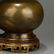 GOLD-SPLASHED TEA-DUST GLAZED 'FULU' DOUBLE-GOURD VASE - 4