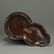 GOLD-SPLASHED TEA-DUST GLAZED 'FULU' DOUBLE-GOURD VASE - 9
