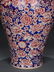 BLUE GROUND UNDER RED GLAZED 'FLORAL' MEIPING VASE, - 6