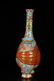 FAMILLE ROSE 'RIBBON' CONNECTED VASE WITH HANDLES AND - 5