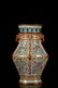 FAMILLE ROSE SQUARE VASE, QING QIANLONG PERIOD