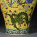 YELLOW GROUND FAMILLE ROSE 'FIVE DRAGONS' MEIPING VASE, - 4