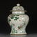 FAMILLE VERTE 'FIGURE STORY' JAR, QING KANGXI MARK - 6