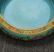 TURQUOISE GROUND FAMILLE ROSE 'FLORAL' WASHING BOWL, - 7