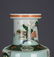 FAMILLE VERTE 'FIGURES' MALLET VASE, QING KANGXI MARK - 5