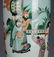 FAMILLE VERTE 'FIGURES' MALLET VASE, QING KANGXI MARK - 6