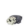 HETIAN BLACK & WHITE JADE 'LION' GROUP