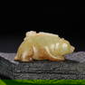 CHINESE HETIAN JADE HANDPIECE, 'BEAR HAND'