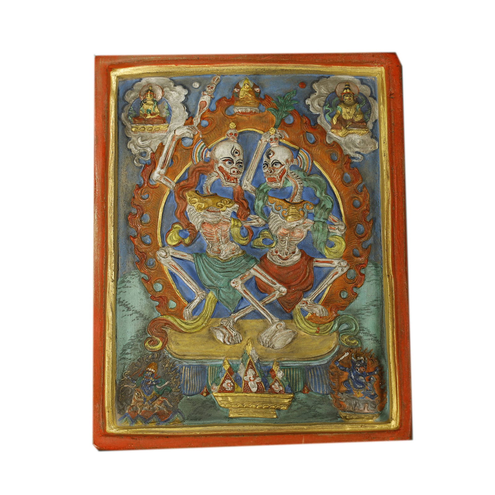 QING DYNASTY,TIBETAN TSA-TSA (1 of 7)