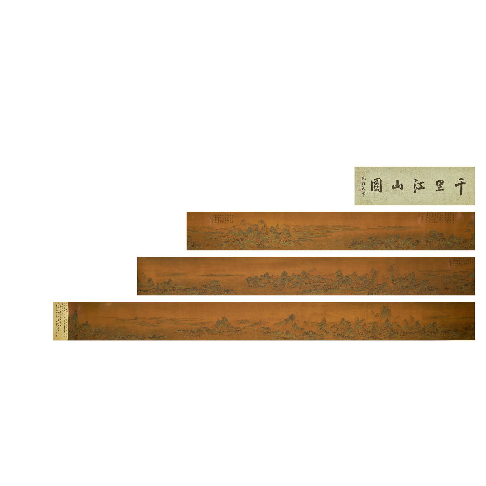 WANG XIMENG,CHINESE PAINTING AND CALLIGRAPHY HAND (1 of 8)