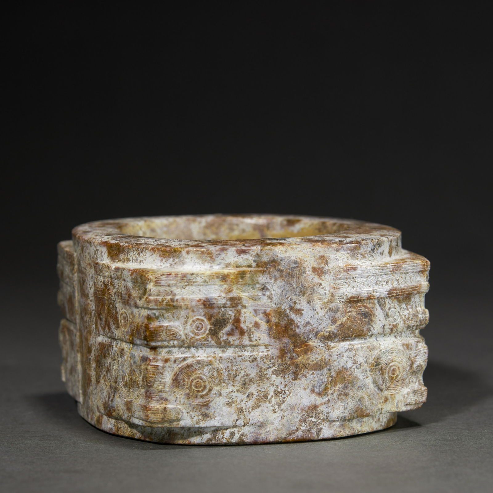 ANCIENT CHINESE JADE CONG (1 of 7)