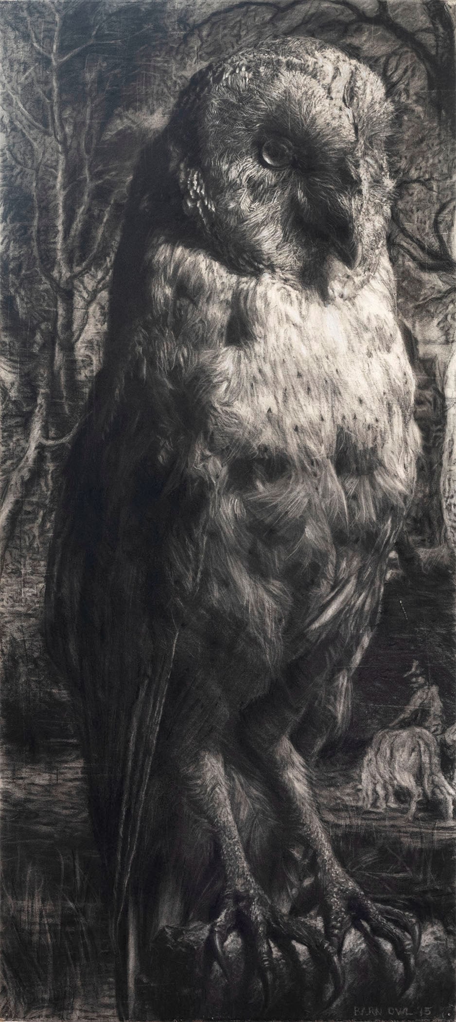 TYLER VOUROS (American born 1984) A DRAWING (1 of 2)