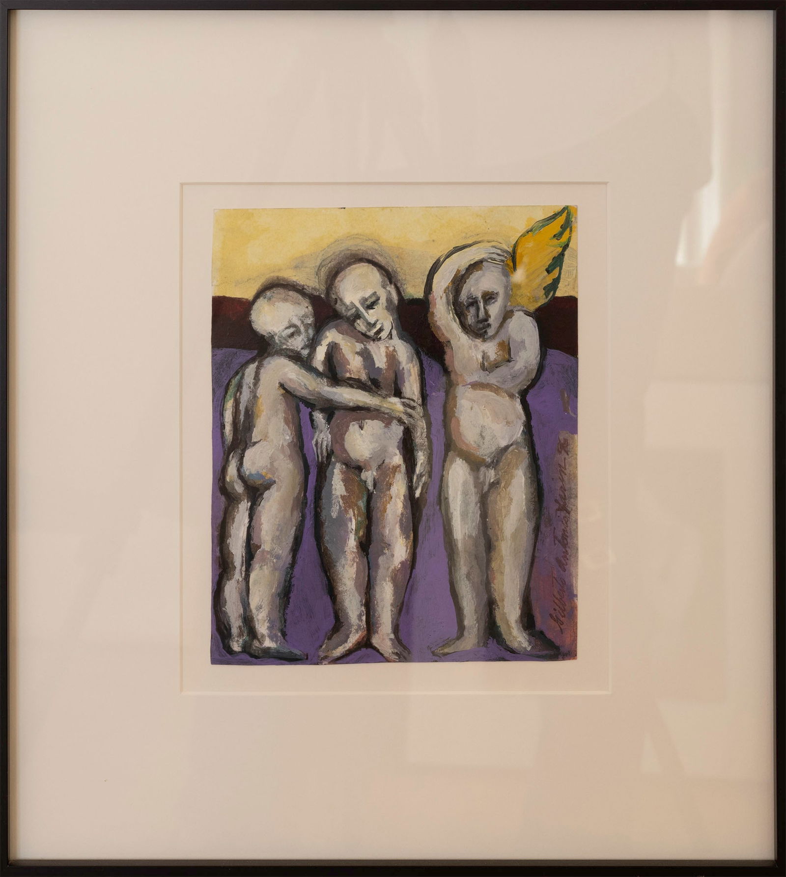 GILBERTO TARIN  (American/Texas born 1943) FOUR WORKS ON PAPER (1 of 8)