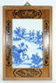 A Chinese Blue And White Porcelain Wall Plaque