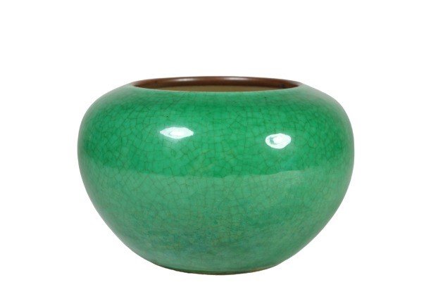 Chinese Apple-Green Glazed Porcelain Brush Washer (1 of 17)