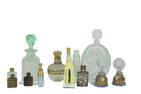 Vintage lot perfume bottles WWI WWII Czech American