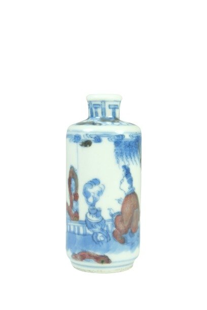 Antique Chinese Underglaze-blue and Copper-red (1 of 13)