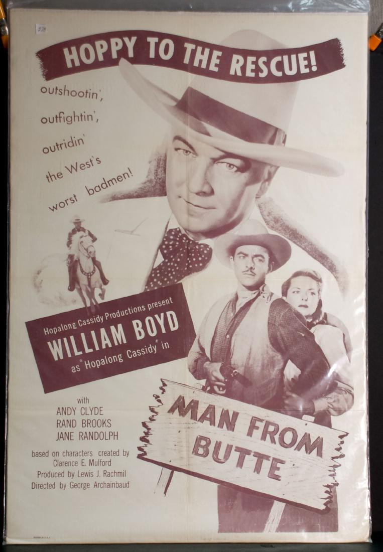 Movie - Man From Butte- Hoppy From the Rescue! - (1 of 1)