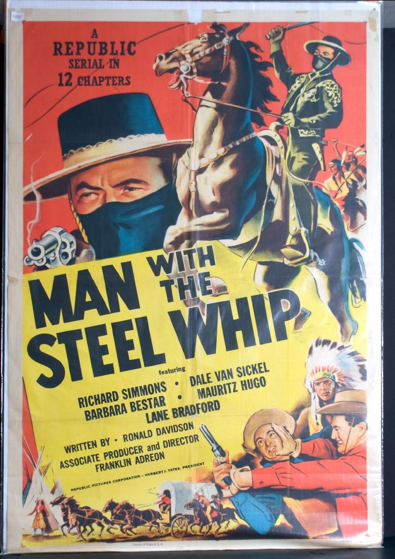 Movie - Man with the Steel Whip (1 of 1)