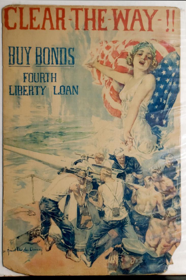 War - Clear The Way - Buy Bonds Fourth Liberty Loan (1 of 1)