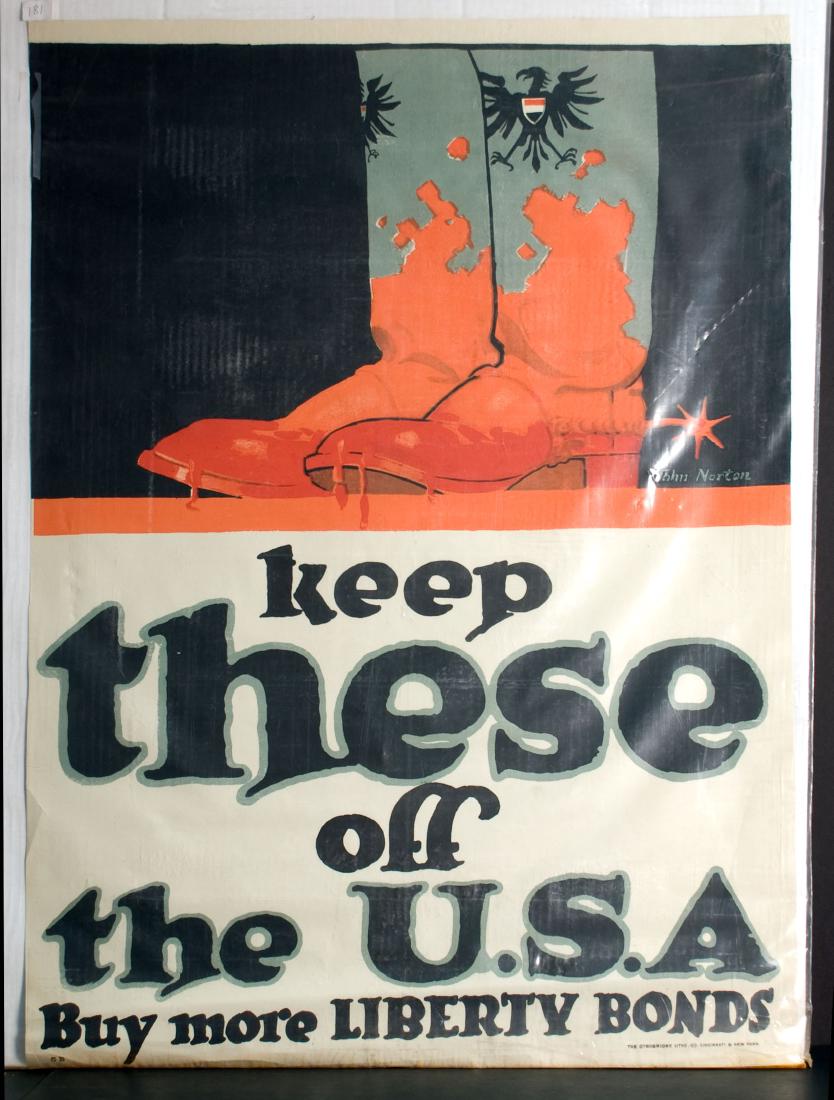 War - Keep These off the USA - Buy More Liberty Bonds (1 of 1)