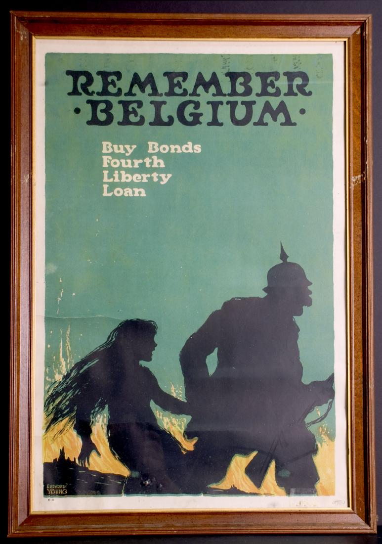War - Remember Belgium Buy Bonds 4th Liberty Loan (1 of 1)