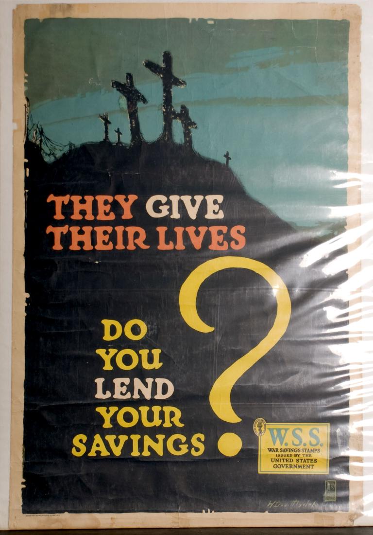 War - They Give Their Lives  - Do You Lend Your Savings (1 of 1)