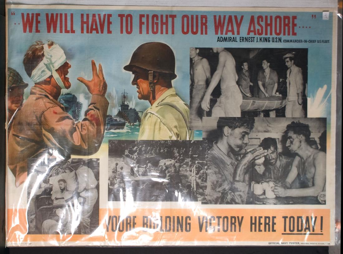 War - We will Have to fight our way ashore (Admiral (1 of 1)