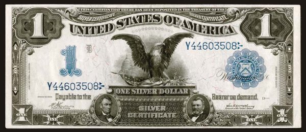 Silver Certificates Fr. 229a $1 1899 