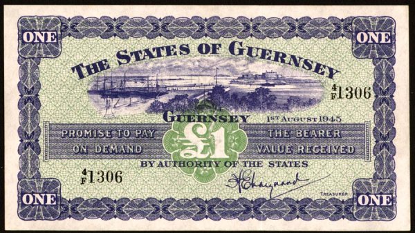 Guernsey , States of Guernsey , 43a 1 Pound 