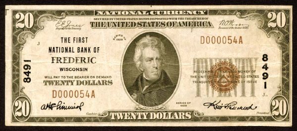 Wisconsin - Frederic, First NB, 8491 