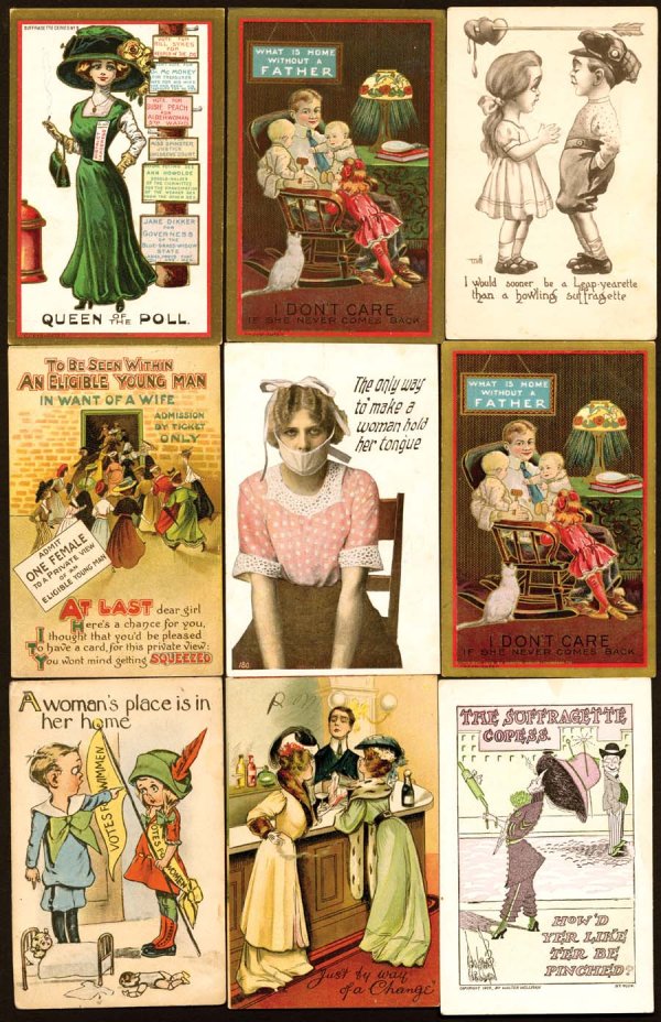 Social History , Suffrage , Suffrage Postcards ,