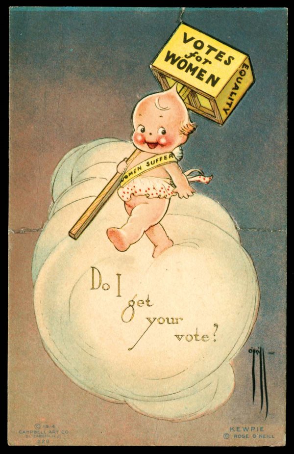 Social History , Suffrage , Kewpie Suffrage , O'