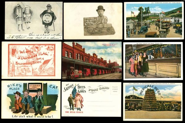 Social History , Prohibition Postcards , Spectac