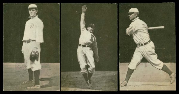 Sports , Baseball , 1907 Players Shaefer, Downs,