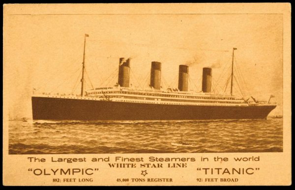 Transportation , Boats, ships , Titanic , Pre-si