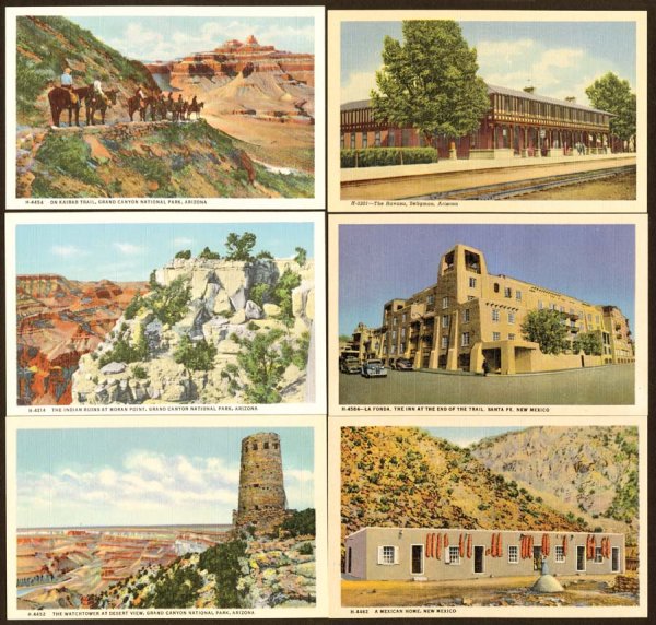 Transportation , Trains, Railroads , Fred Harvey