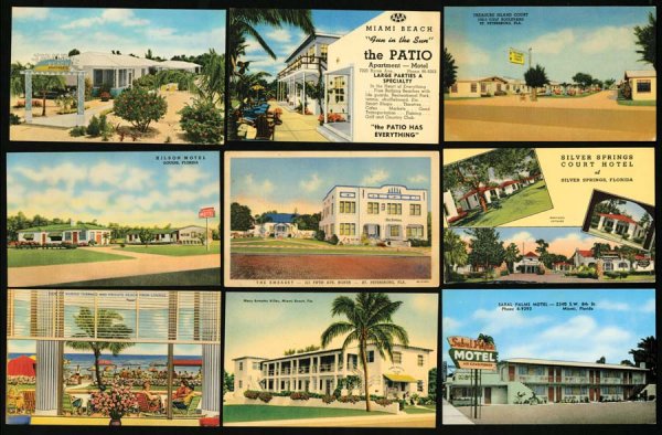 Views, U.S.A. , Florida , Art Deco Motels , All 