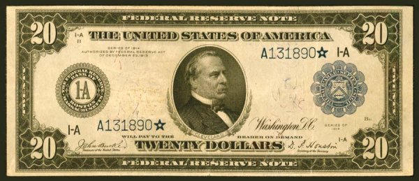 FRN - Fr. 966* $20 1914BS Boston 