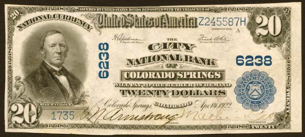 CO- Colorado Springs, City NB, 6238 