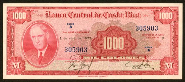 Costa Rica - Banco Central de Costa Rica 