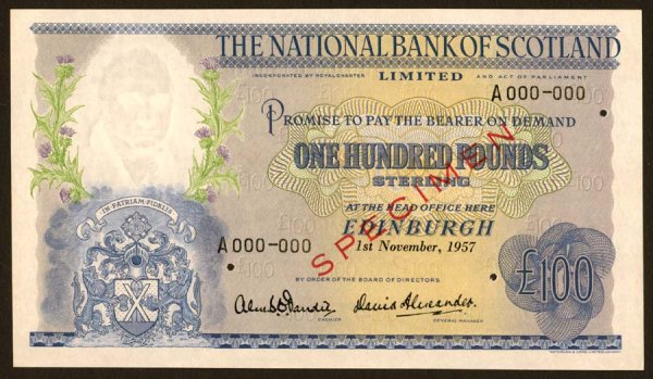 Scotland - National Bank of Scotland 